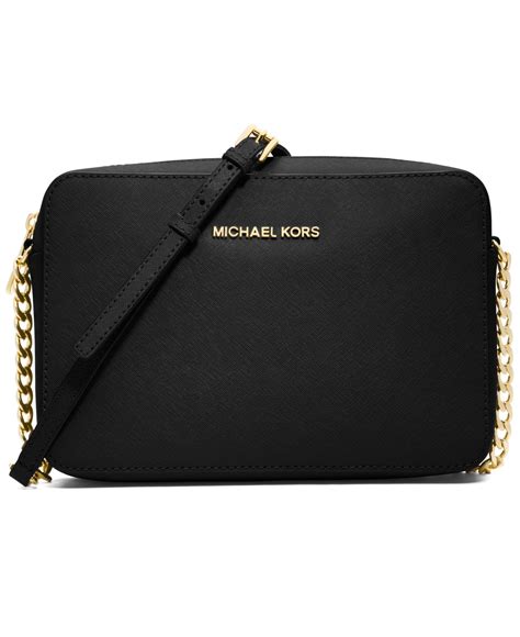 michael kors jet set travel large logo crossbody|michael kors east west crossbody.